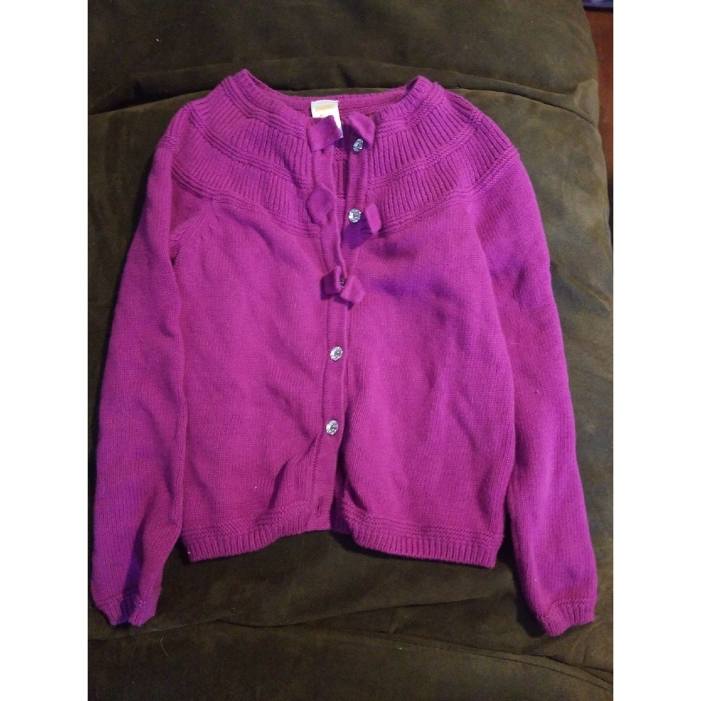 Gymboree sparkle kitty cardigan 7 8